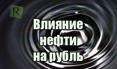 Влияние стоимости нефти на курс рубля