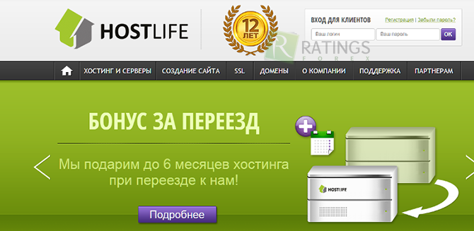 HostLife для валютных трейдеров