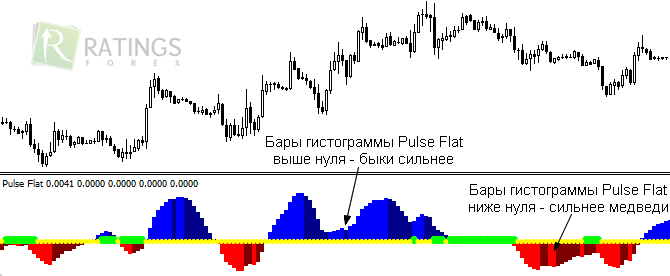 Внешний вид индикатора Pulse Flat