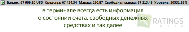 Небольшая сумма на депозите Альпари