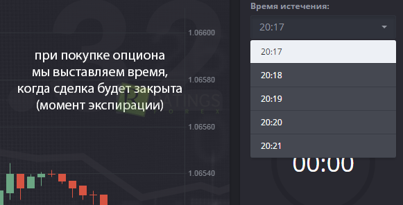 Выставление экспирации в рабочем терминале